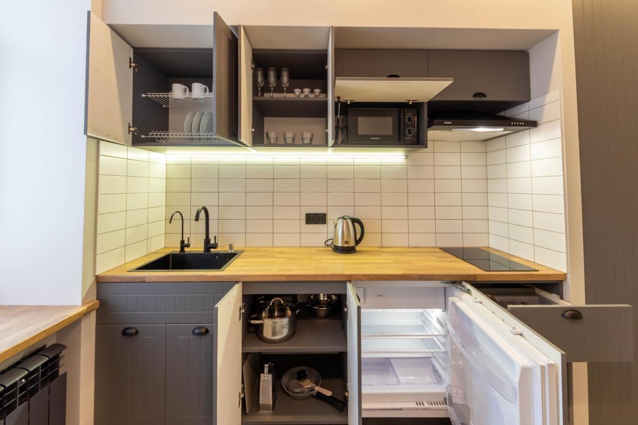 קייב Idea Design Apart-Hotel Prorizna מראה חיצוני תמונה