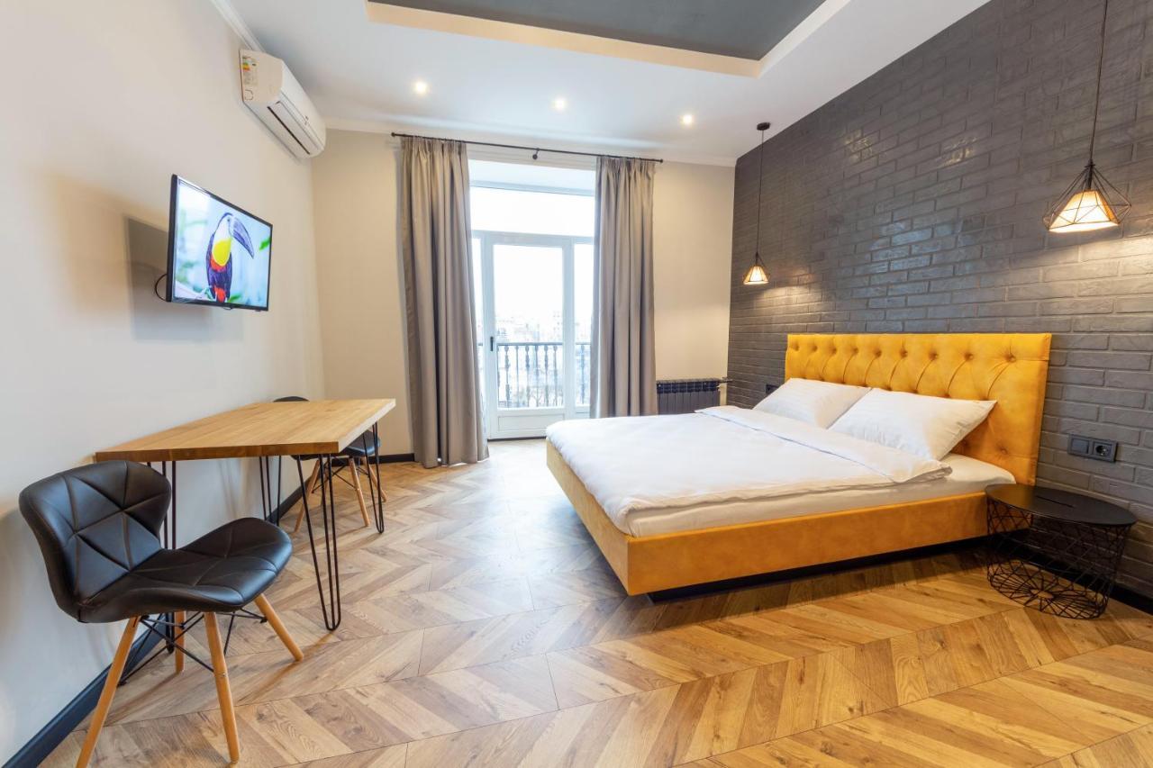 קייב Idea Design Apart-Hotel Prorizna מראה חיצוני תמונה