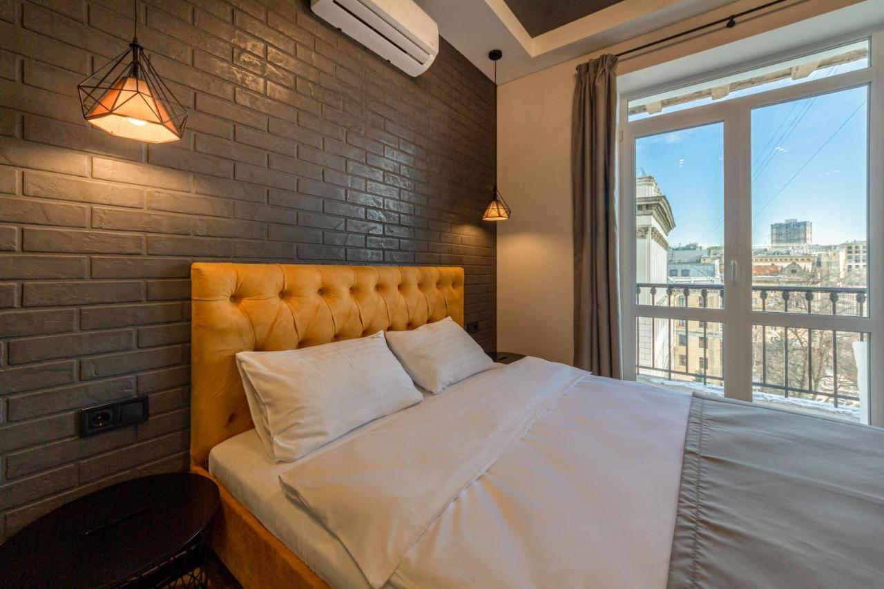 קייב Idea Design Apart-Hotel Prorizna מראה חיצוני תמונה