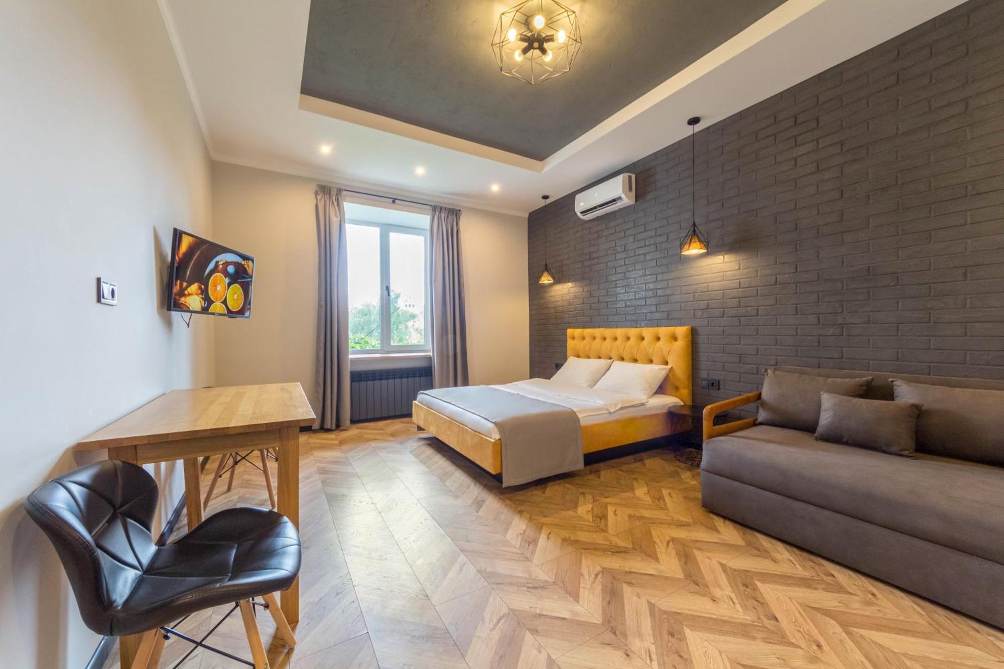 קייב Idea Design Apart-Hotel Prorizna מראה חיצוני תמונה