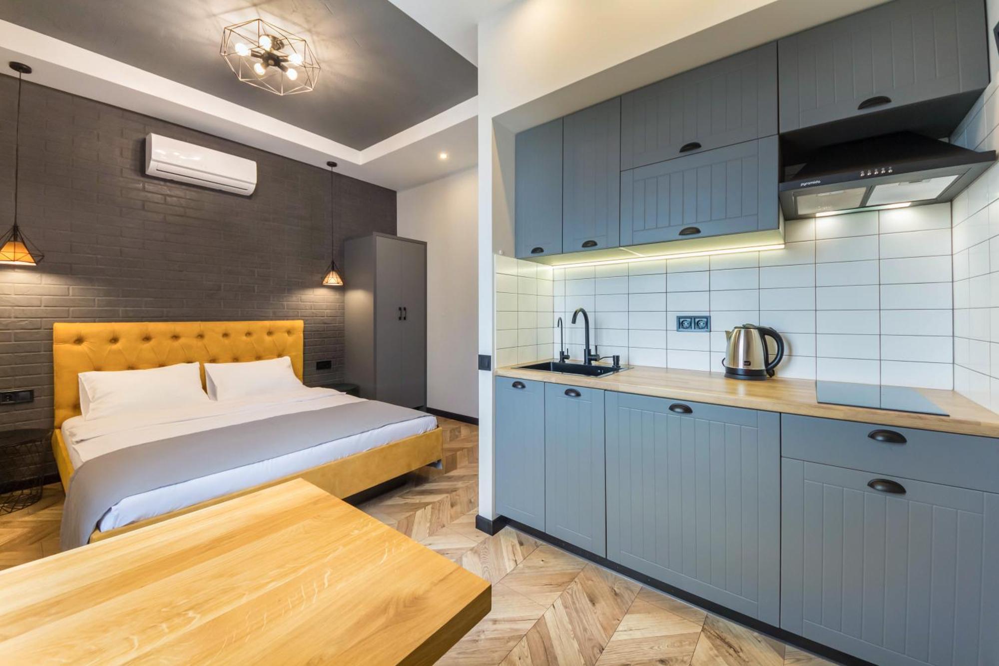 קייב Idea Design Apart-Hotel Prorizna מראה חיצוני תמונה