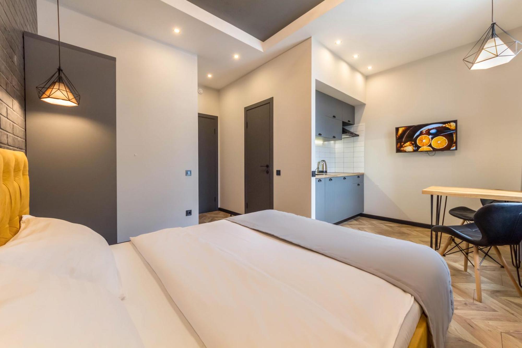 קייב Idea Design Apart-Hotel Prorizna מראה חיצוני תמונה